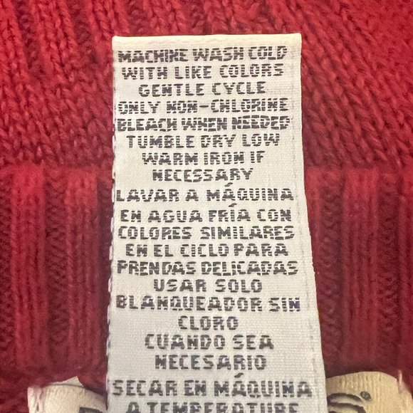 DOCKERS Polar Bear Christmas Sweater Size Large - Picture 6 of 6